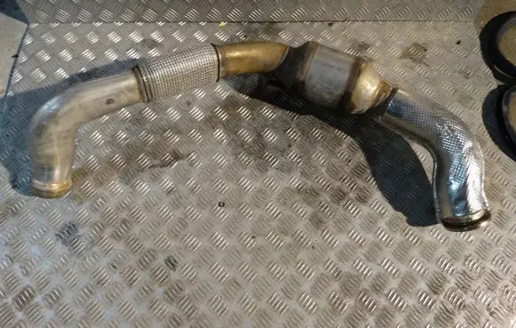 Porsche 997 Middle muffler/silencer 
