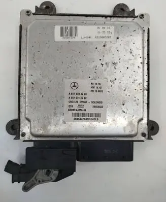 Mercedes-Benz Sprinter W906 Engine control unit/module A6519012902 28454422