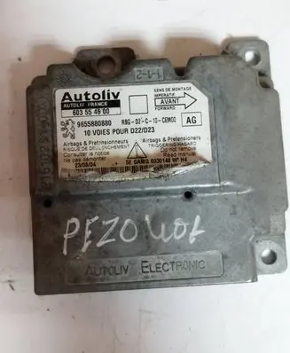 Peugeot 407 Airbag control unit/module 9655880880 603554600