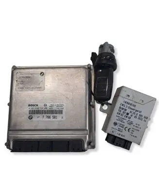 BMW 5 E39 Engine ECU kit and lock set 7786581 61356905668