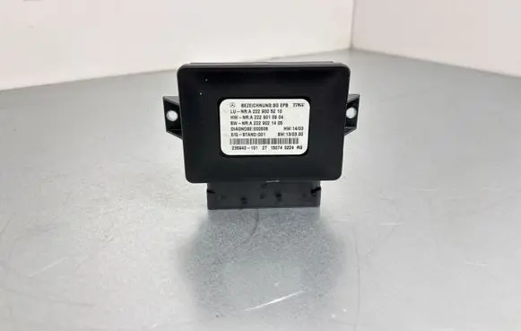 Mercedes-Benz S W222 Hand brake control module A2229005210 A2229021405 A2229010904
