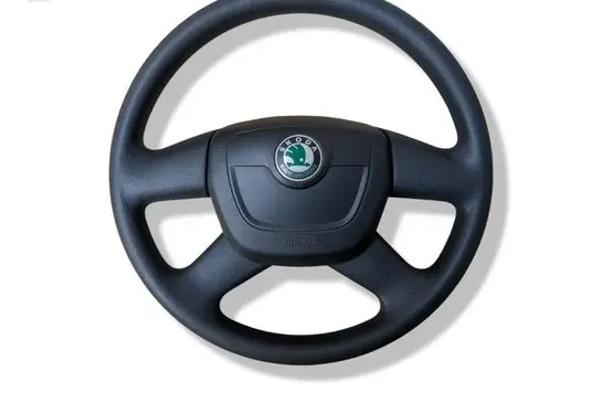 Skoda Fabia Mk2 (5J) Steering wheel 5J0880201H 3T0419091