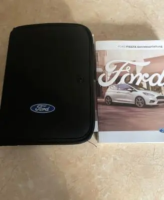 Ford Fiesta Owners service history hand book 