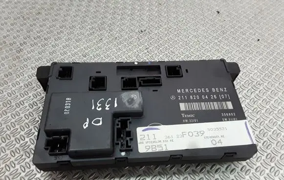 Mercedes-Benz E W211 Door control unit/module 2118200426