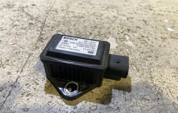 Audi A6 S6 C5 4B ESP acceleration yaw rate sensor 8E0907637A 0016725 0265005245