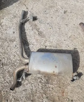 Volkswagen Golf VII Rear muffler/silencer tail pipe 5Q0253411AL 5Q0119F