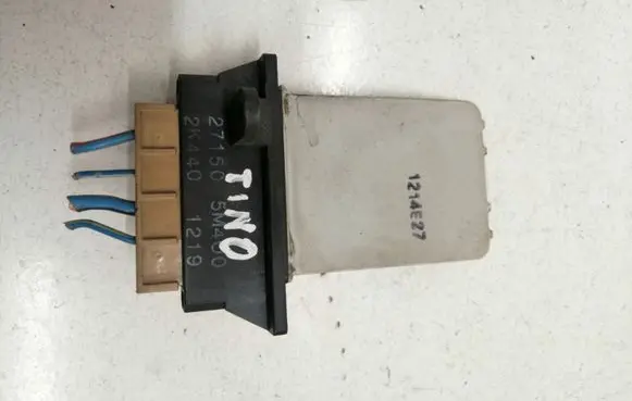 Nissan Almera N16 Heater blower motor/fan resistor 271505M400