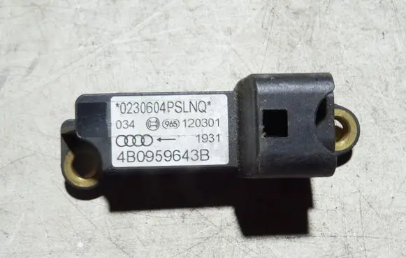 Audi A6 S6 C5 4B Airbag deployment crash/impact sensor 4B0959643B