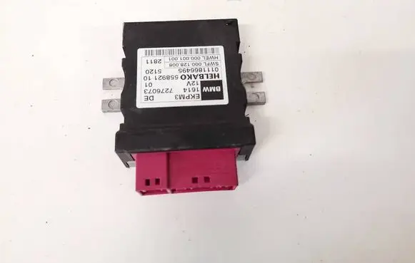 BMW 5 F10 F11 Fuel injection pump control unit/module 16147276073 7276073