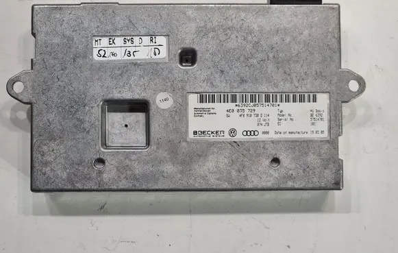 Audi A6 S6 C6 4F MMI control unit 4E0035729 4F0910730D