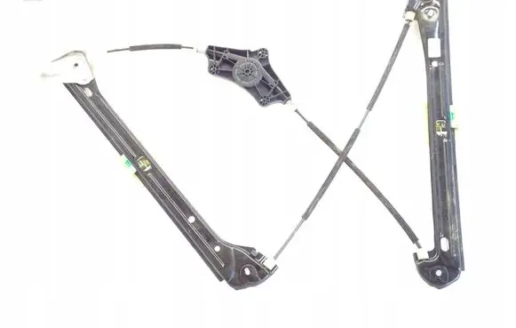 Volkswagen Golf VII Front door window regulator with motor 5G4837461H