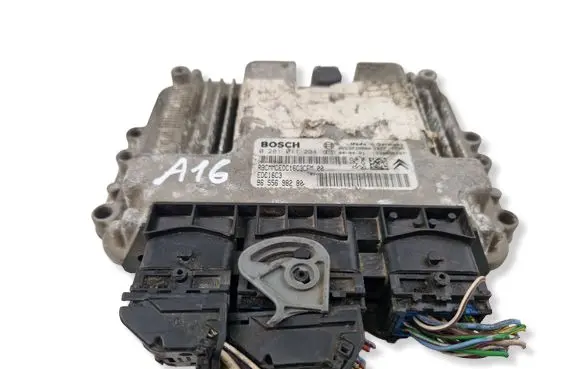 Peugeot 307 Engine control unit/module 9655698280 0281011234 9653239880