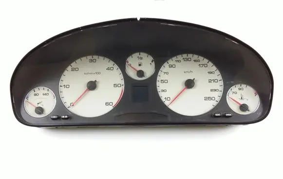 Peugeot 607 Speedometer (instrument cluster) 9653140480 110008883028