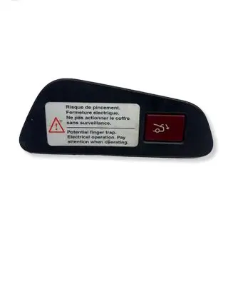 Peugeot 508 Tailgate/trunk/boot open switch 9689074277