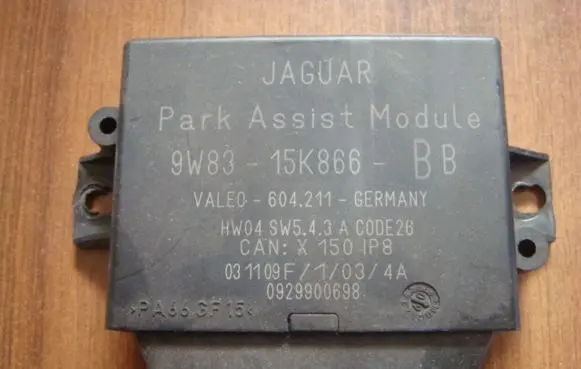 Jaguar XF X250 Parking PDC control unit/module 9W8315K866BB