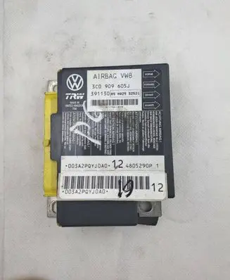 Volkswagen PASSAT B6 Airbag control unit/module 3C0909605J 391130 003A2P9YJ0A0