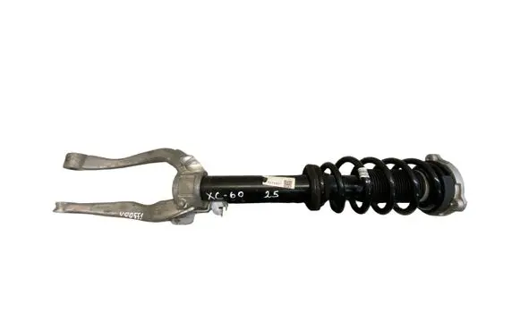 Front shock absorber with coil spring