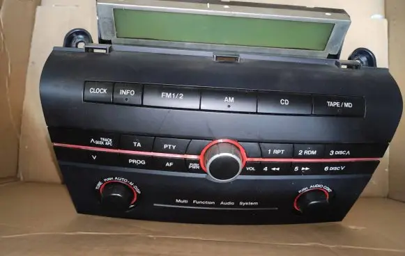 Mazda 3 I Radio/CD/DVD/GPS head unit BP4M66950A