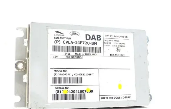 Jaguar XF HiFi Audio sound control unit CPLA14F720BN