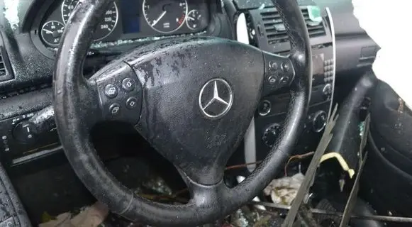 Mercedes-Benz A W169 Airbag set brak