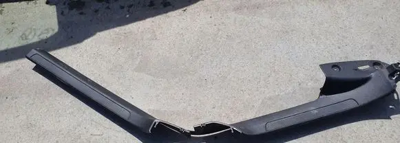 Volkswagen PASSAT B7 Front sill trim cover 3C0853369