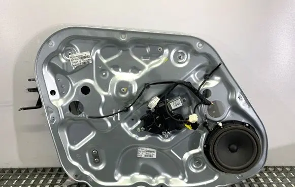 Front door window regulator with motor