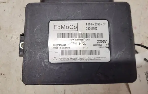 Volvo V60 Hand brake control module 6G912598CF 31341542