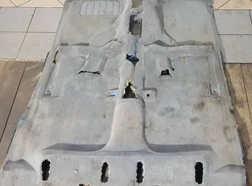 Ford Maverick Front floor carpet liner 