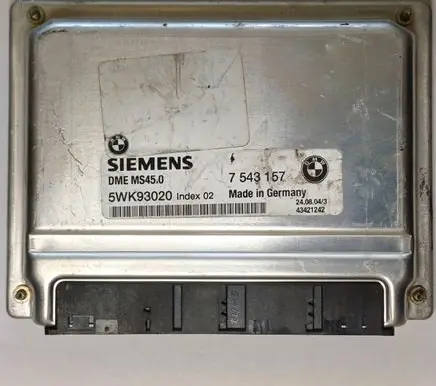 BMW Z4 E85 E86 Engine control unit/module 7543157 5WK93020