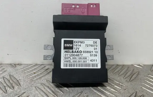 BMW 5 F10 F11 Fuel injection pump control unit/module 7276073 16147276073