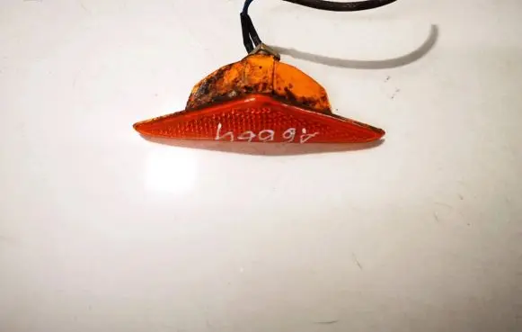 Front fender indicator light