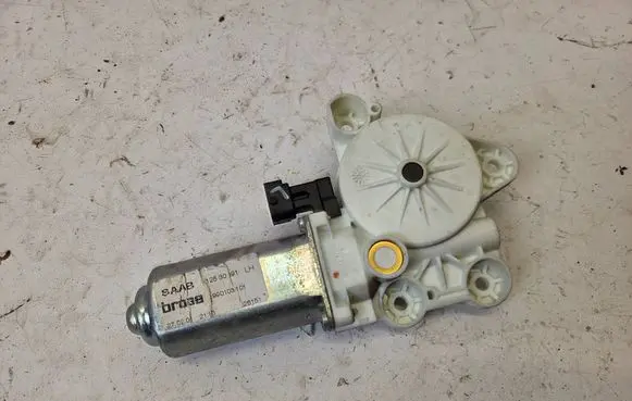 Saab 9-3 Ver2 Rear door window regulator with motor 12830391