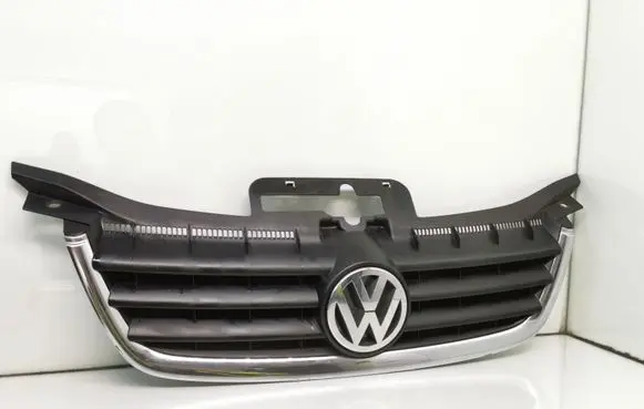 Volkswagen Touran I Front bumper upper radiator grill 1T0853601A 1T0853651 1T0853653