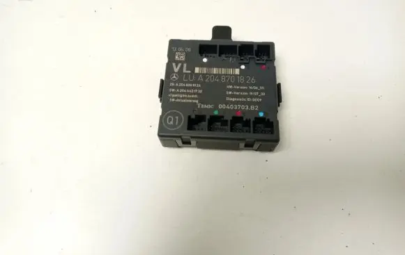 Mercedes-Benz C W204 Door control unit/module A2048701826