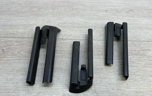 Porsche Panamera (970) Front driver seat rail trim 97052136400 97052135900 97052136000