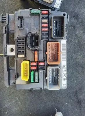 Peugeot 207 BSM Control unit 9667199780