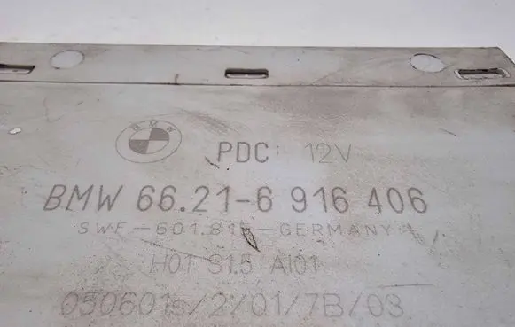 BMW 5 E39 Parking PDC control unit/module 66216916406 H0TS15A01 0506015