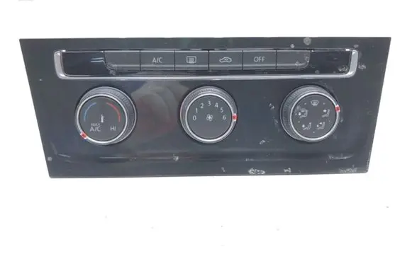 Volkswagen Golf VII Interior fan control switch 5G0907426AQ