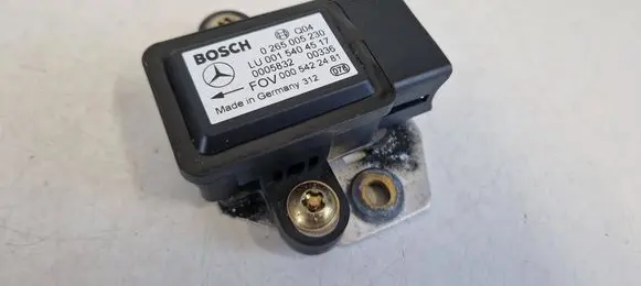 Mercedes-Benz E W211 ESP acceleration yaw rate sensor 0265005230 0005832 0005422481