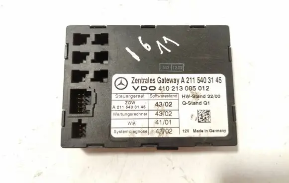 Mercedes-Benz E W211 Gateway control module A2115403145 410213005012