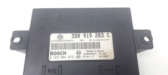 Volkswagen Phaeton Parking PDC control unit/module 3D0919283C 0263004075