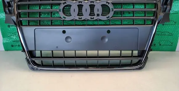 Front bumper upper radiator grill