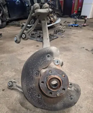 Audi A5 Sportback 8TA Front wheel hub spindle knuckle 4G0407241C 4G0407241