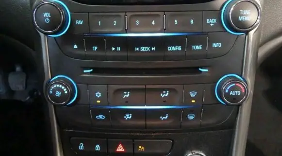 Chevrolet Malibu Climate control/heater control trim 22854782 IMPRK1273942