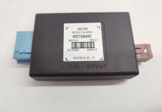 Peugeot 3008 I Alarm control unit/module 9657384680 02732902