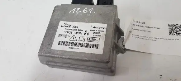 Jaguar XF X250 Airbag control unit/module 9X2314D374AC