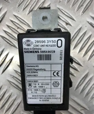 Nissan X-Trail T30 Door central lock control unit/module 285963Y50 5WK46472B