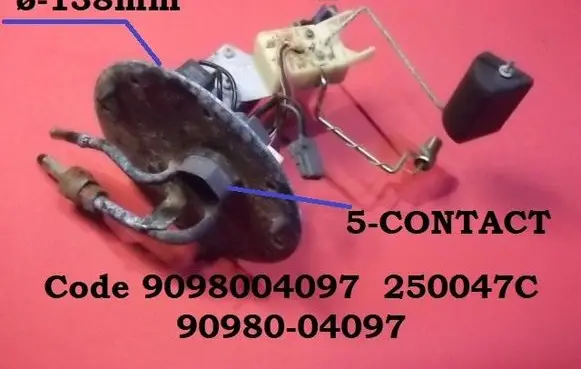Toyota Camry Fuel level sensor 9098004097 250047C