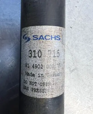 Volkswagen Touran I Rear shock absorber/damper