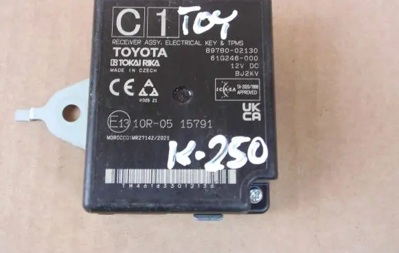 Toyota Corolla E210 E21 Door control unit/module 897B002130